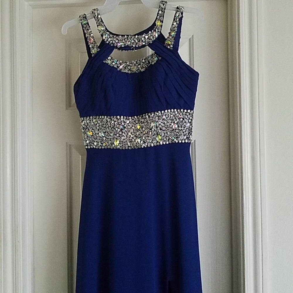 Long Formal Sequin Dress